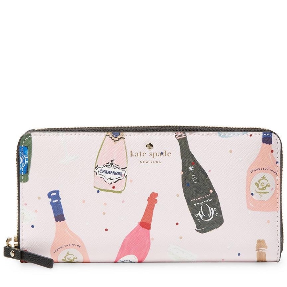 NWT Kate Spade Champagne Wallet